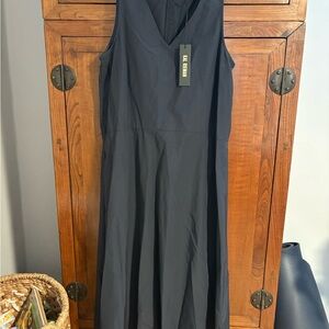 Kal Rieman pretty Navy Midi Dress
